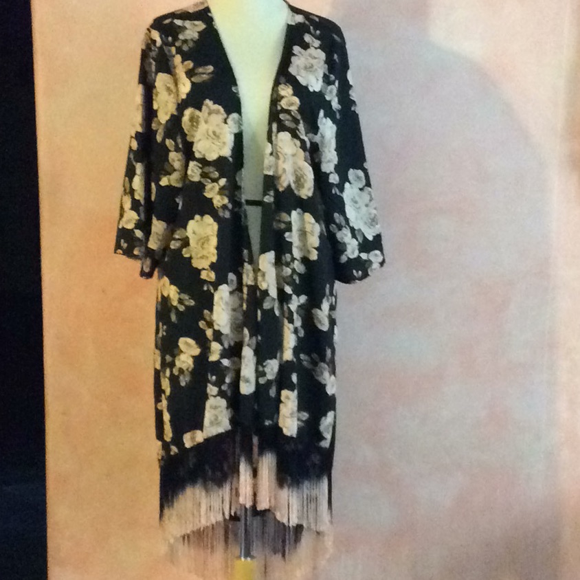 Previously Loved Floral Print Duster
